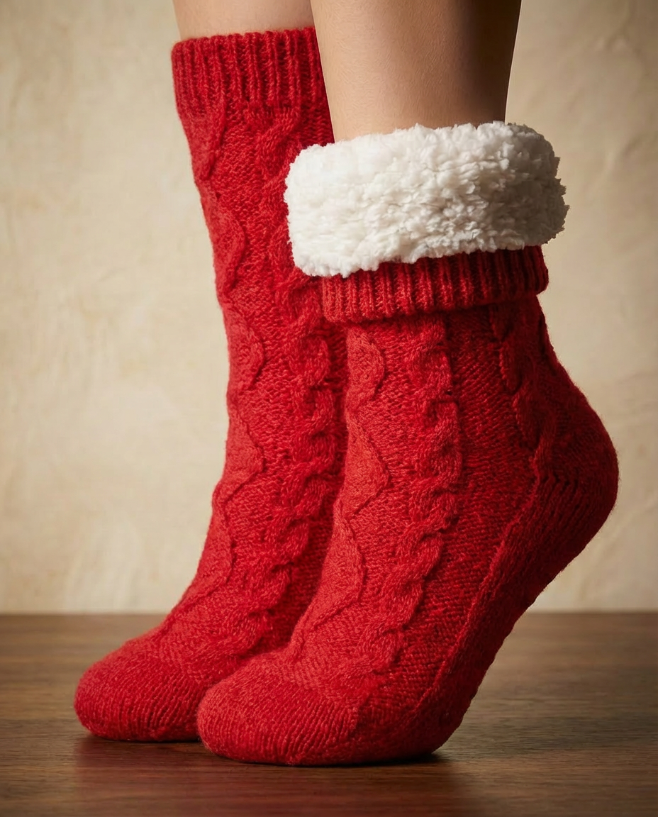 selene non-slip slipper socks