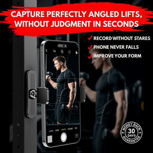 LockGrip 360™ - Magnetic Gym Phone Mount