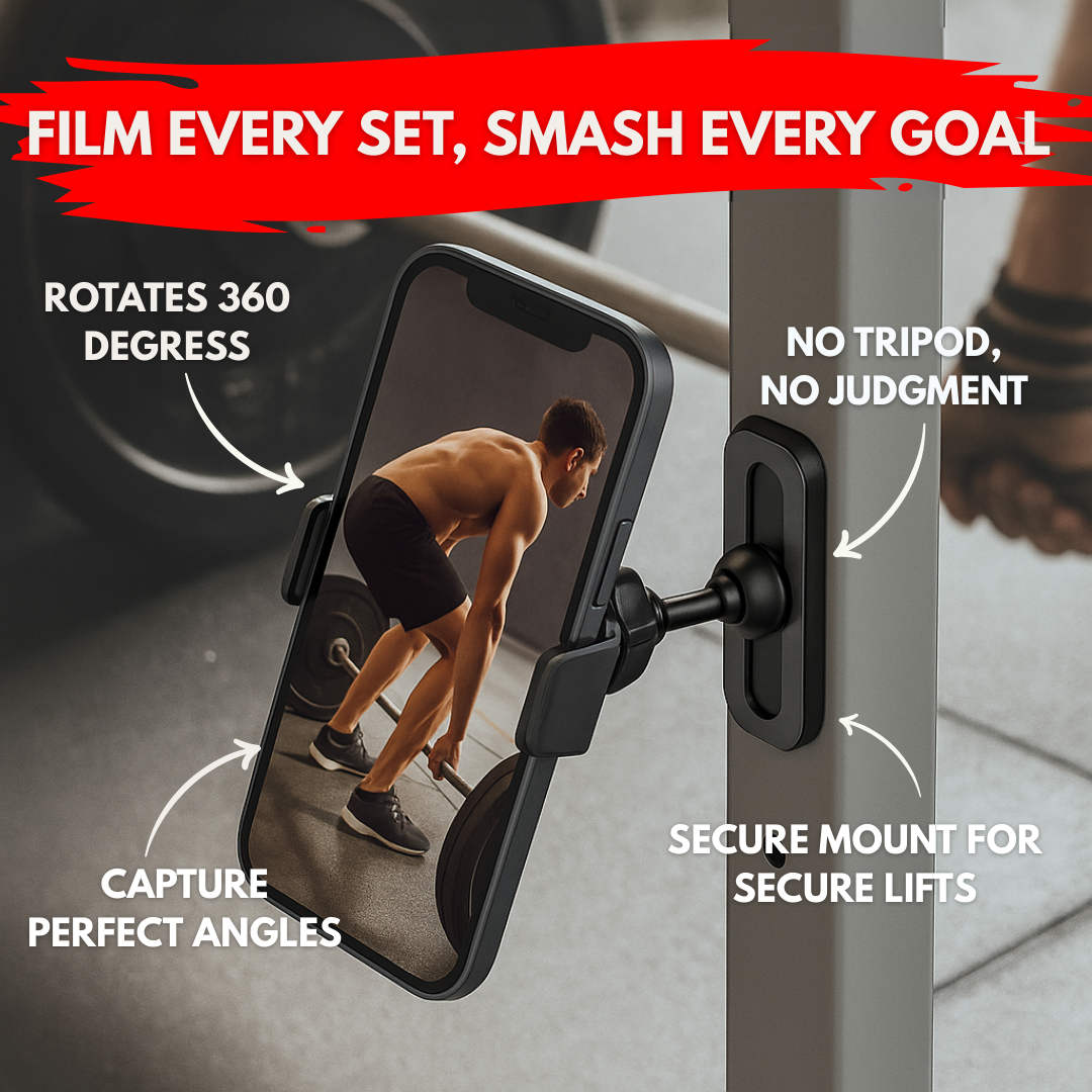 LockGrip 360™ - Magnetic Gym Phone Mount