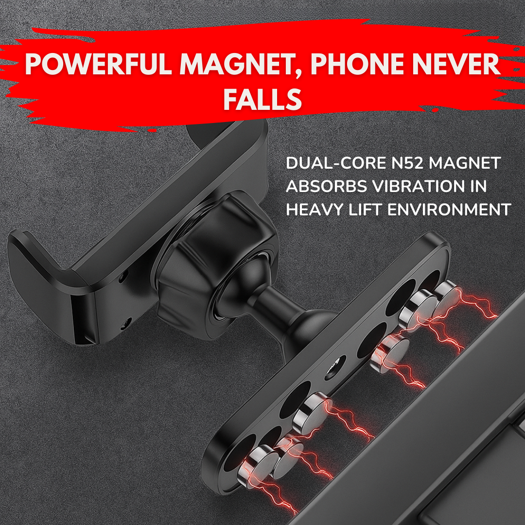 LockGrip 360™ - Magnetic Gym Phone Mount