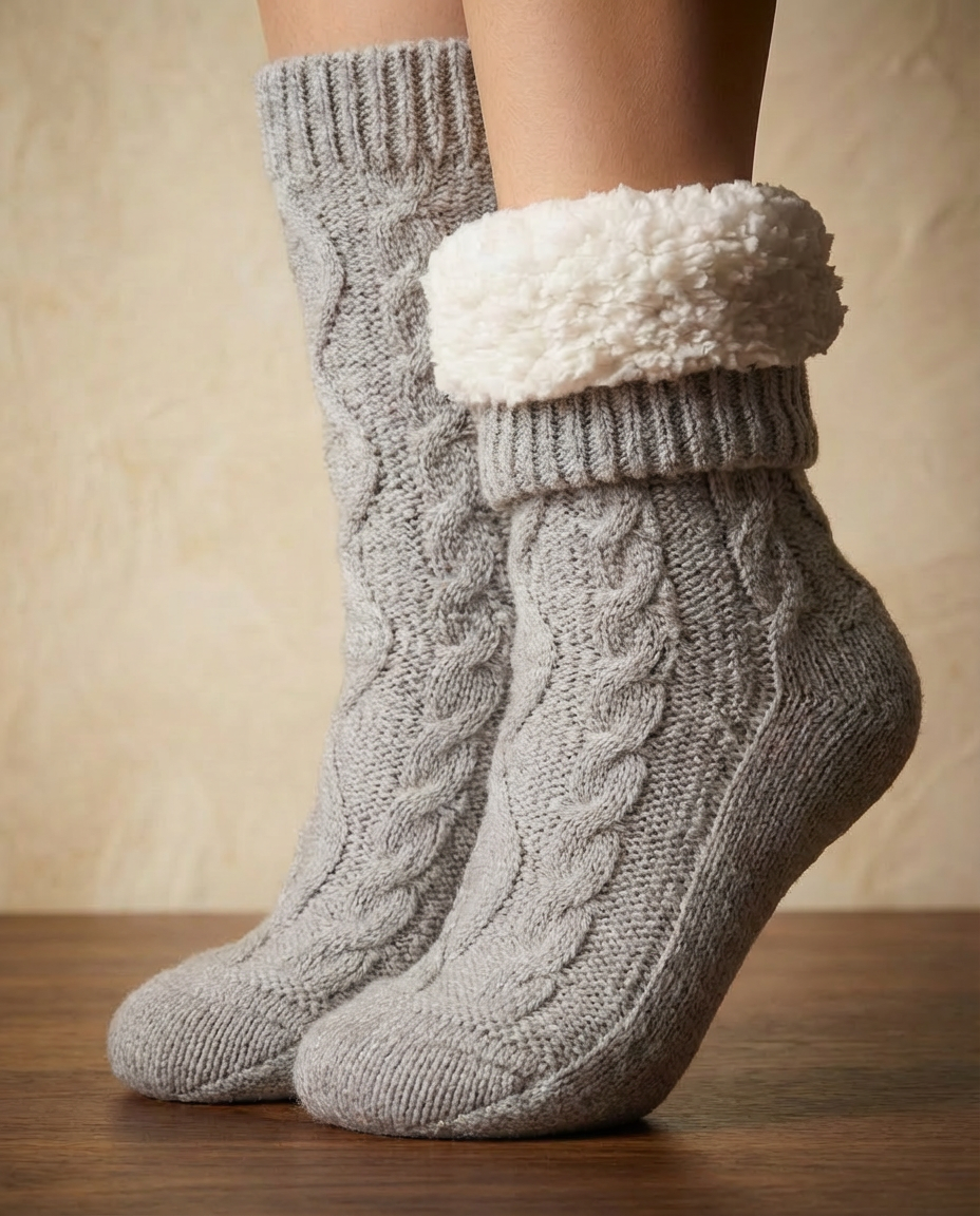 selene non-slip slipper socks