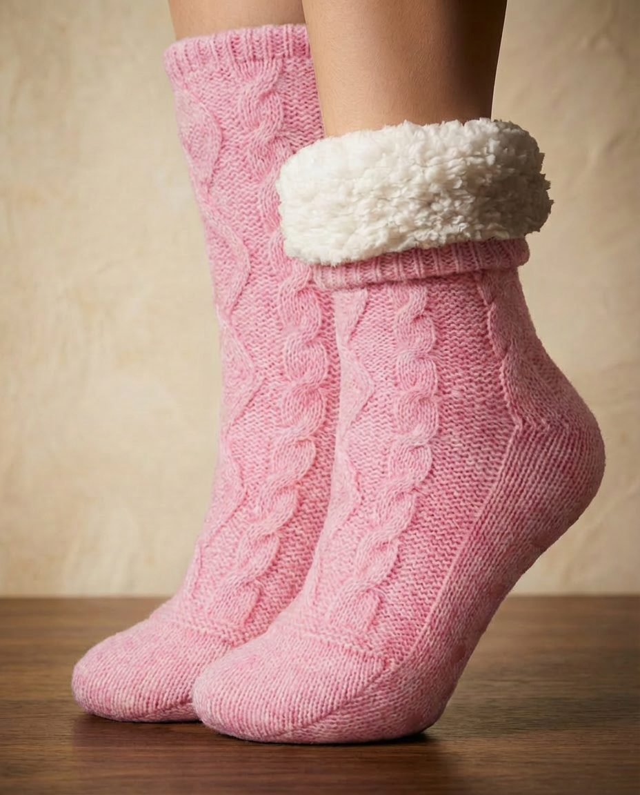 selene non-slip slipper socks