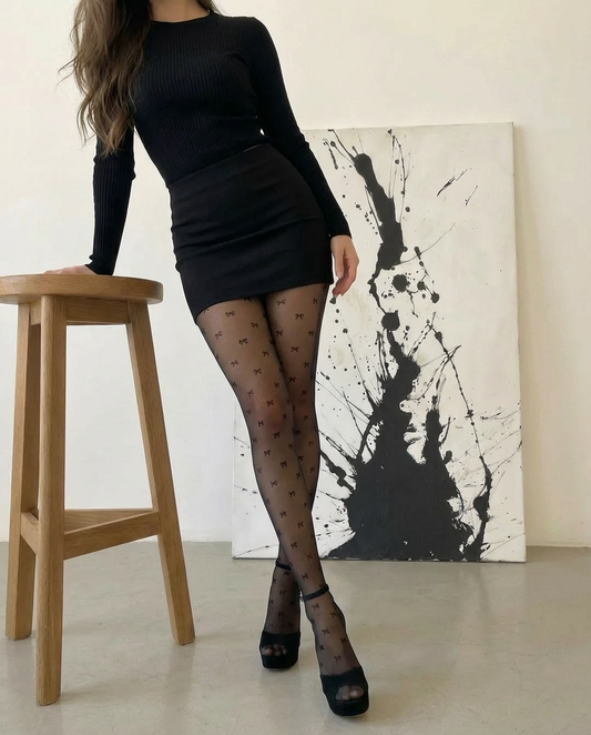 selene bowtie tights